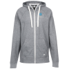 View Image 1 of 3 of New Era Sueded Cotton Full-Zip Hoodie - Men's - Embroidered - 24 hr