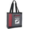 View Image 1 of 4 of Mod Zippered Tote