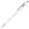 View Image 1 of 4 of Textari Soft Touch Stylus Metal Pen - White