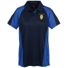 View Image 1 of 3 of Advantage Snag Protection Colorblock Polo - Ladies'