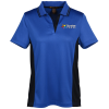View Image 1 of 3 of Flash Snag Protection Colorblock Polo - Ladies'