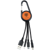 View Image 1 of 5 of Cruise Carabiner Charging Cable