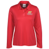 View Image 1 of 3 of Zone Long Sleeve Performance Polo - Ladies'