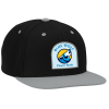 View Image 1 of 3 of Yupoong Classic Flat Bill Snapback Cap - Full Color Patch