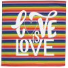 View Image 1 of 1 of Rainbow Bandana - 22" x 22"