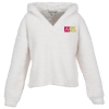 View Image 1 of 3 of Sherpa Fleece Hoodie - Ladies'