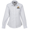 View Image 1 of 3 of Performance Oxford Stripe Shirt - Ladies'