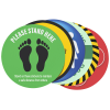 View Image 1 of 1 of Indoor Surface Grip - Circles - Set of 6 - 12"