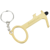 View Image 1 of 5 of Touchless Bottle Opener with Stylus Keychain - 24 hr
