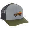 View Image 1 of 2 of Trucker Snapback Cap - Tri-Color