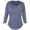 View Image 1 of 5 of OGIO Performance Stretch 3/4 Sleeve Shirt - Ladies'