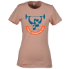 View Image 1 of 1 of Next Level Fitted 4.3 oz. Crew T-Shirt - Ladies' - Full Color