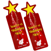 View Image 1 of 1 of Full Color Paper Bookmark - Star