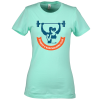 View Image 1 of 1 of Next Level CVC Blend Crew T-Shirt - Ladies' - Full Color