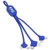 View Image 1 of 4 of Cascade Magnetic Duo Charging Cable