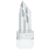 View Image 1 of 3 of Overton Crystal Award - 10"