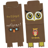 View Image 1 of 4 of Paws and Claws Magnetic Bookmark - Great Horned Owl