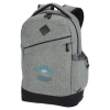 View Image 1 of 3 of Graphite Slim 15" Laptop Backpack - Embroidered