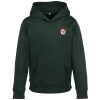 View Image 1 of 3 of Ultimate 8.3 oz. CVC Fleece Hoodie - Youth - Embroidered