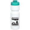 View Image 1 of 4 of Cruiser Sport Bottle with Flip Drink Lid - 24 oz. - White
