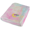 View Image 1 of 2 of Tie-Dye Fleece Blanket