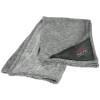 View Image 1 of 4 of Heathered Fuzzy Fleece Blanket