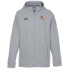 View Image 1 of 3 of Under Armour Hustle Fleece Full-Zip Hoodie - Men's