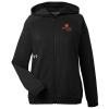 View Image 1 of 3 of Under Armour Hustle Fleece Full-Zip Hoodie - Ladies'