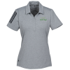 View Image 1 of 3 of adidas Floating 3-Stripes Polo - Ladies' - Heathers
