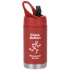 View Image 1 of 2 of Fun Size Vacuum Bottle with Straw Lid - 12 oz.