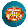 View Image 1 of 1 of EuroFit Round Banner Stand - 60" - Replacement Graphic