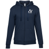 View Image 1 of 3 of Alternative Cozy Fleece Full-Zip Hoodie - Screen