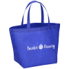 View Image 1 of 2 of Non-Woven Shopper Tote with Antimicrobial Additive