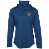 View Image 1 of 3 of Sira Knit Gaiter Hoodie - Ladies'