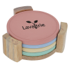 View Image 1 of 5 of Concrete 4-Piece Coaster Set