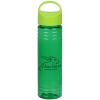 View Image 1 of 3 of Halcyon Water Bottle with Oval Crest Lid - 24 oz.