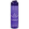 View Image 1 of 4 of Halcyon Water Bottle with Flip Drink Lid - 24 oz.