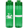 View Image 1 of 3 of ID Halcyon Water Bottle with Flip Drink Lid - 24 oz.