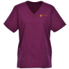View Image 1 of 3 of WonderWink Mechanical Stretch V-Neck Top - Ladies'