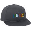 View Image 1 of 2 of Flat Bill Structured Snapback Cap