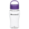 View Image 1 of 4 of Clear Impact Poly-Pure Lite Bottle with Oval Crest Lid - 18 oz.