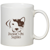 View Image 1 of 1 of White Ceramic Mug - 11 oz.