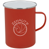 View Image 1 of 2 of Enamel Metal Campfire Mug - 22 oz.