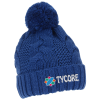 View Image 1 of 4 of Divergent Knit Pom Beanie