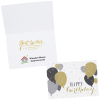 View Image 1 of 3 of Gold Balloons Birthday Card
