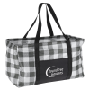 View Image 1 of 1 of Buffalo Plaid Utility Tote - 24 hr
