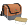 View Image 1 of 6 of Chic Lunch Cooler with Glass Container Set