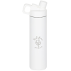 View Image 1 of 4 of MiiR Wide Mouth Vacuum Bottle with Chug Lid - 20 oz. - Laser Engraved