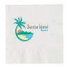 View the Beverage Napkin - 3-ply - White - Full Color