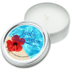 View Image 1 of 4 of Candle in Metal Tin - 1 oz. - Lemon Verbena